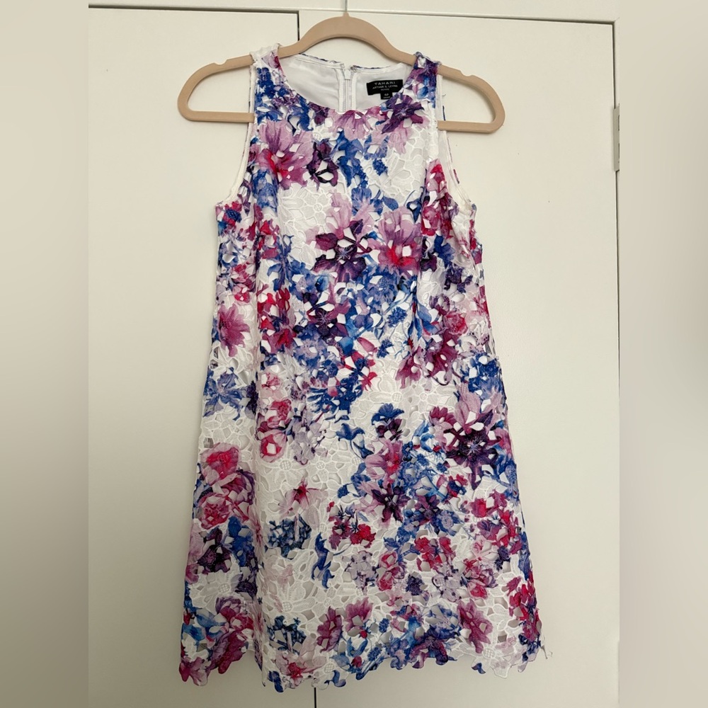 Tahari Multicolor Shift Dress